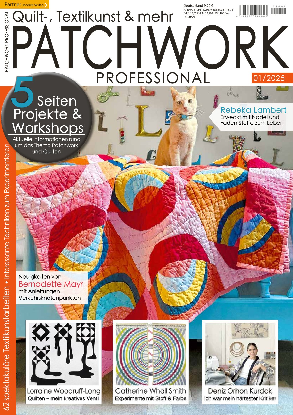 Cover Patchwork Professional, aktuelles Heft