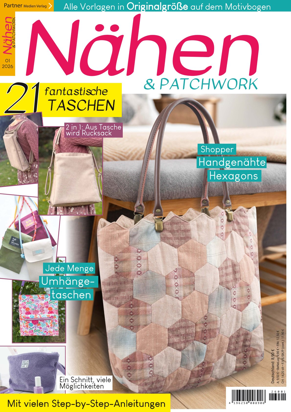 Cover Nähen und Patchwork