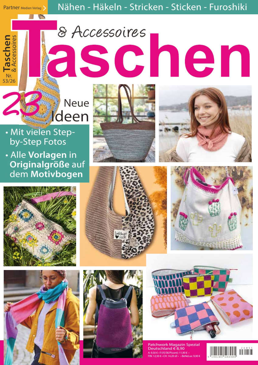 Cover Nähen & Patchwork Taschen selber machen