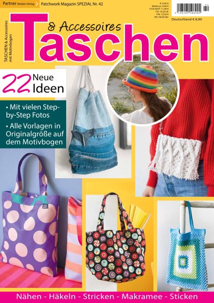 Taschen und Accessoires - Patchwork Magazin Sonderheft 42/2024 E-Paper