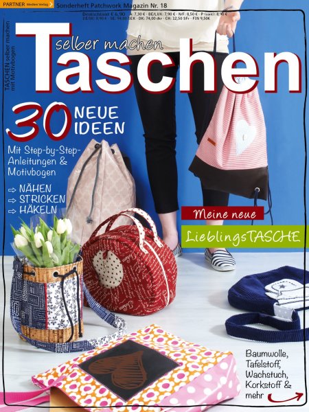 Taschen selber machen - Patchwork Magazin Sonderheft 18/2017 E-Paper