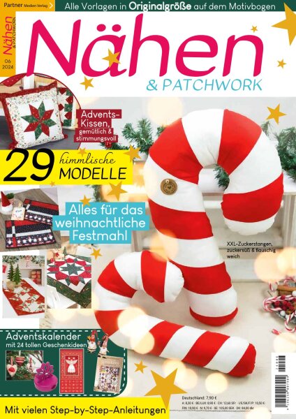 Nähen und Patchwork 06/2024 - Weihnachten Printausgabe