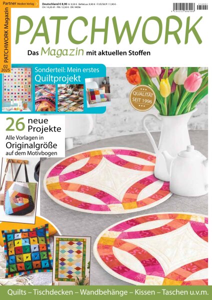 Patchwork Magazin 2/2025 Printausgabe