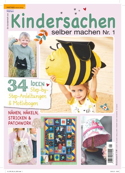 Kindersachen selber machen - Patchwork & Nähen Sonderheft 01/2021 E-Paper