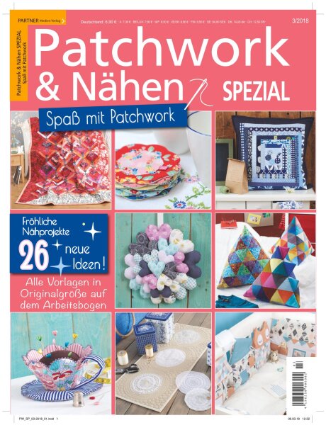 Patchwork und Nähen 3/2018 - Spaß mit Patchwork