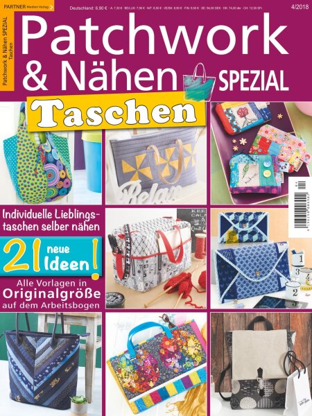 Patchwork und Nähen 4/2018 - Taschen E-Paper