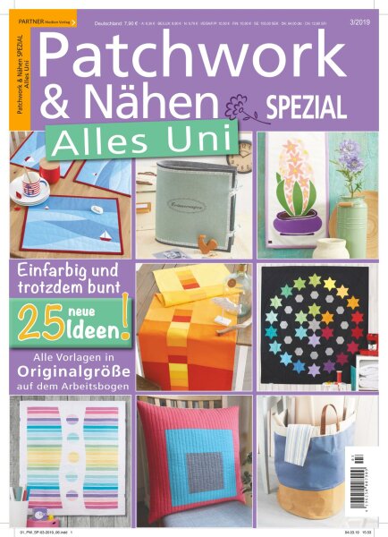 Patchwork und Nähen 3/2019 - Alles Uni E-Paper